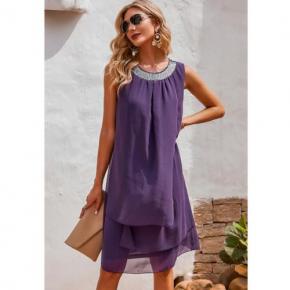 ladies sleeveless dress plus size womens dresses casual dresses OEM factory LID028