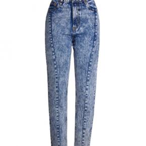 high waist jeans  jeans pant straight leg pants snow wash OEM factory LILJ041