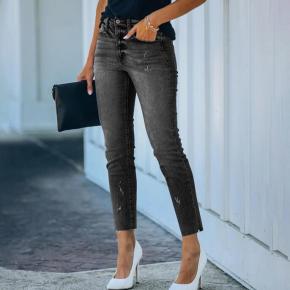  denim jeans plus size jean for woman denim pants OEM factory LILJ012